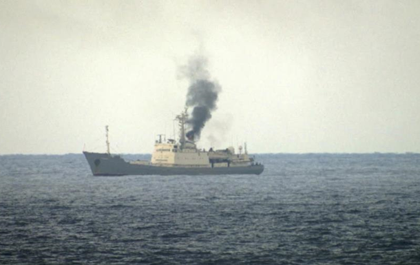 Біля берегів Сирії горів розвідувальний корабель РФ - ЗМІ