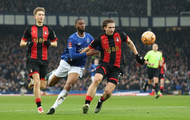 Борнмут із Забарним пройшов Евертон без Миколенка у Кубку Англії