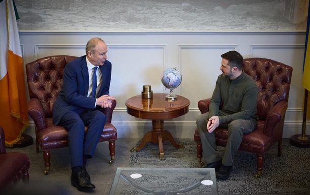 Зеленский рассказал о переговорах в Ирландии