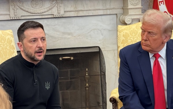 Трамп поспорил с Зеленским
