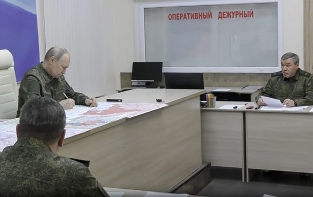 Путин посетил Курскую область