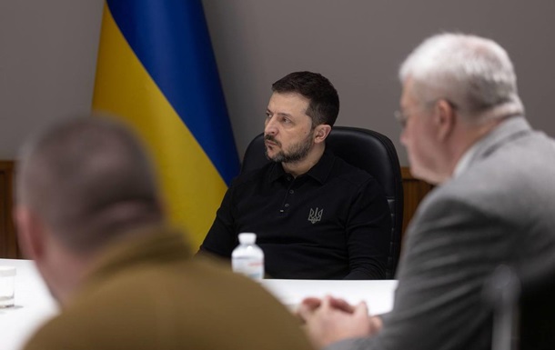 Зеленський заслухав доповідь про переговори зі США