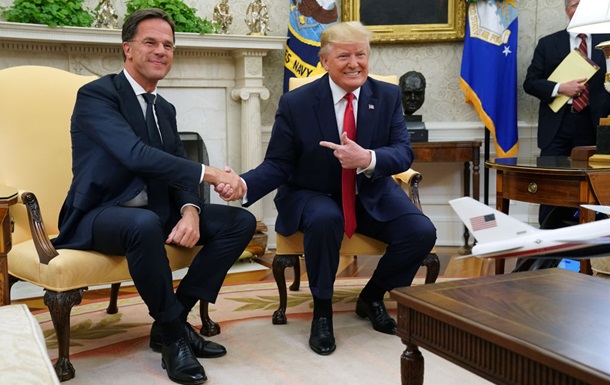 Трамп похвалил НАТО на встрече с Рютте