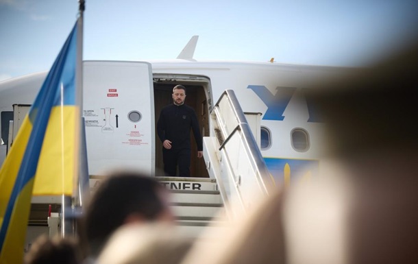 Зеленский прибыл в столицу Франции