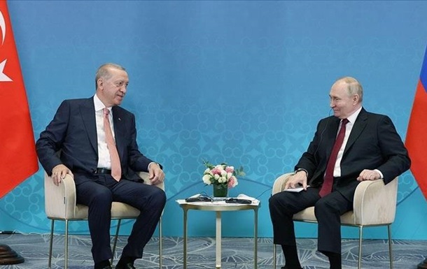 Эрдоган провел переговоры с Путиным