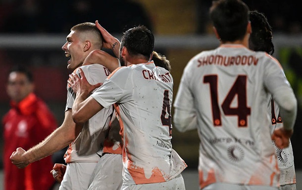 Рома завдяки голу Довбика перемогла аутсайдера Серії А