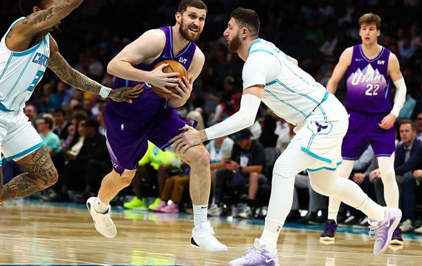 НБА: Юта с Михайлюком проиграла Шарлотт