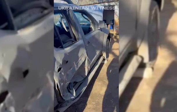 На Харківщині дрон РФ влучив в авто з журналістом