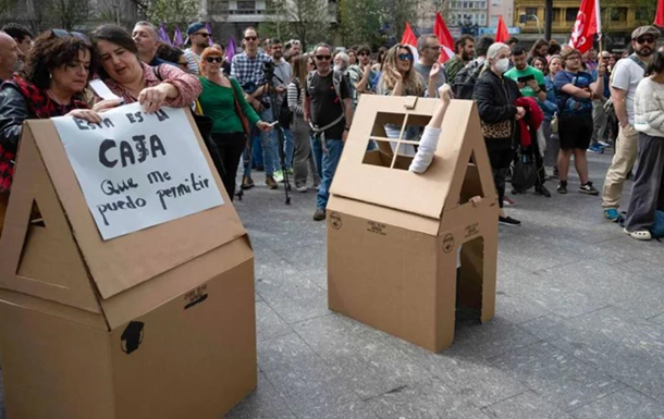 В Іспанії пройшли протести проти високих цін на арендоване житло