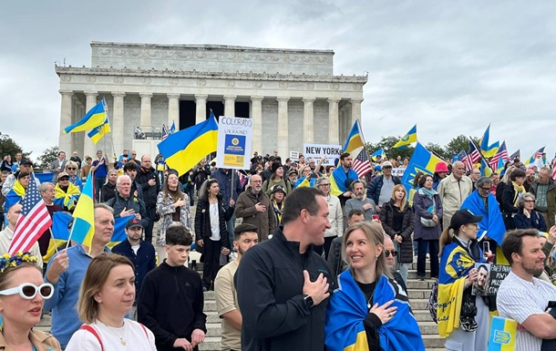 В Вашингтоне прошел митинг в поддержку Украины