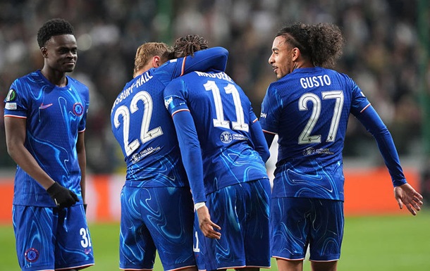 Челси разгромно победил Легию в 1/4 финала Лиги конференций