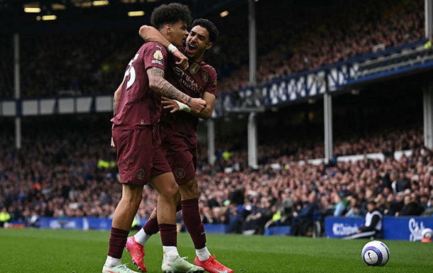 Вдача на два голи: Манчестер Сіті перевершує Евертон