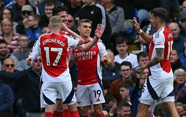 Арсенал нищить Іпсвіч і сподівається на шанс стати чемпіоном