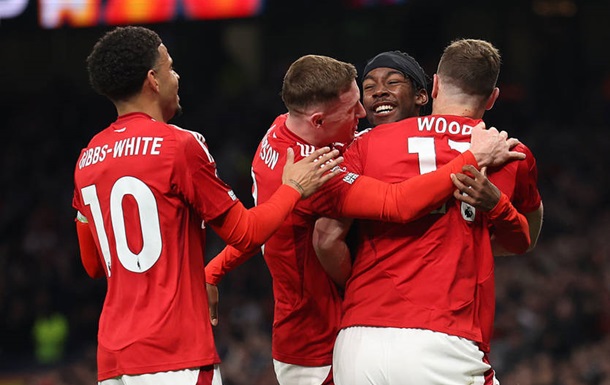 Ноттингем победил Тоттенхэм и вновь поднялся в тройку лидеров АПЛ