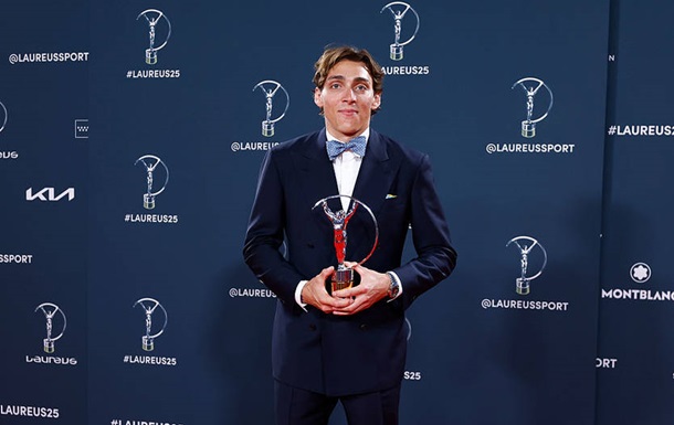 Дюплантис и гимнастка Байлс удостоились наград за достижения прошлого года 