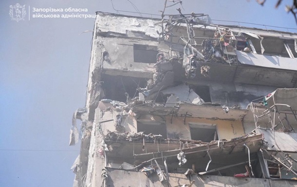 Запорожье подверглось бомбардировке, есть жертвы