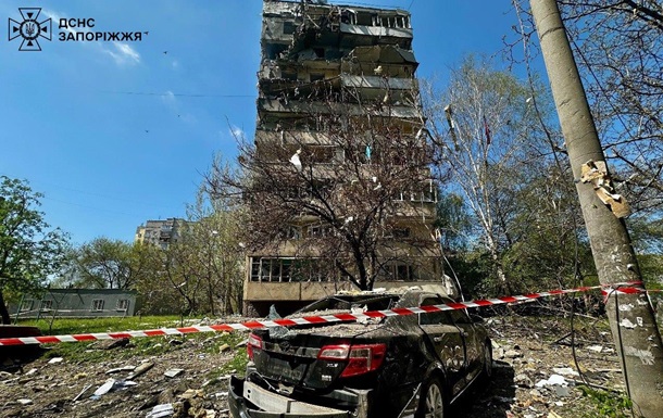 В Запорожье 15 пострадавших в результате атаки РФ