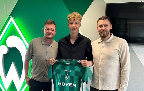 15-летний украинец подписал контракт с клубом Бундеслиги