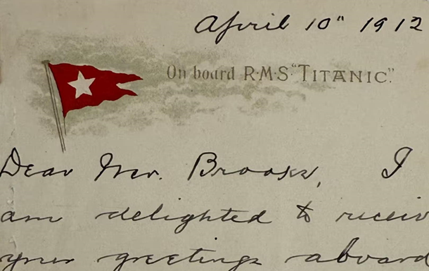 Билет пассажира Титаника продали за рекордную сумму