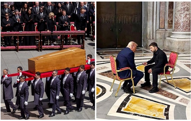 Підсумки 26.04: Похорон Папи і зустріч з Трампом