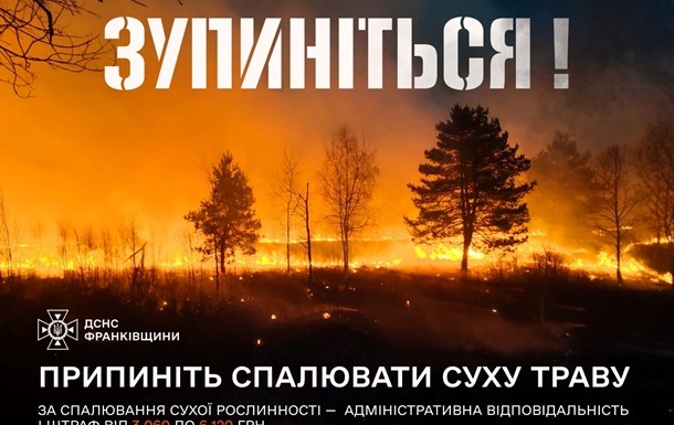 В Україні зафіксували майже 23 тисячі пожеж в екосистемах
