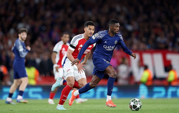 ЛЧ: ПСЖ одолел Арсенал голом на 4-й минуте