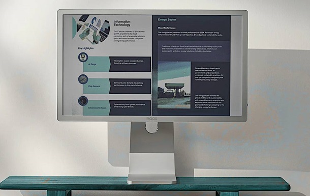 Boox представила монітор на електронних чорнилах