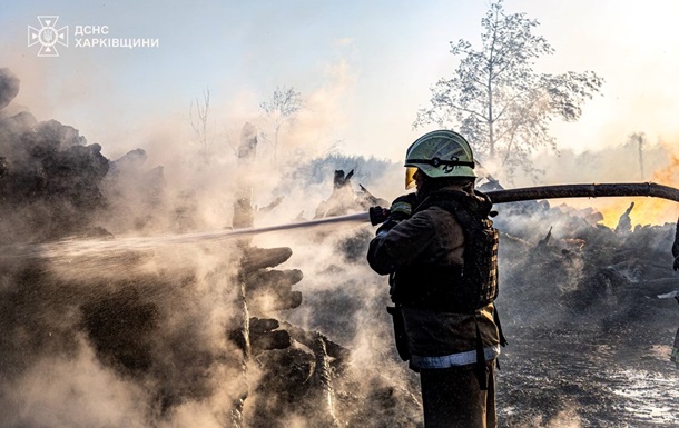 На Харківщині локалізували масштабну лісову пожежу після обстрілу РФ