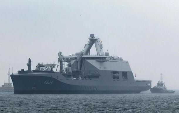 Флот Нидерландов получил корабль из стали Метинвеста