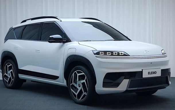 Hyundai показала новий електричний кросовер Elexio в Китаї
