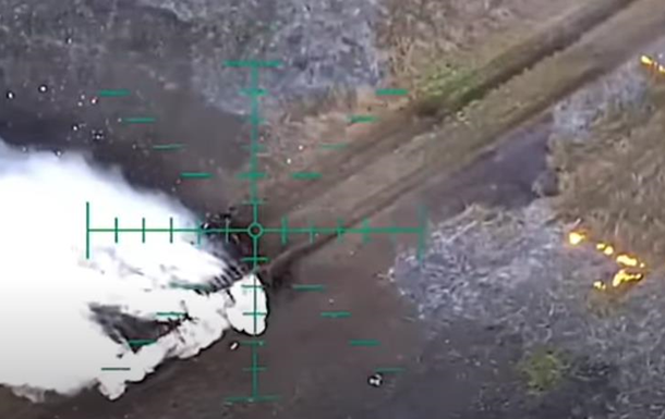 Прикордонники показали знищення техніки РФ