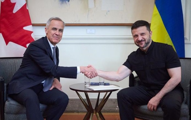 Зеленский встретился с новым премьером Канады