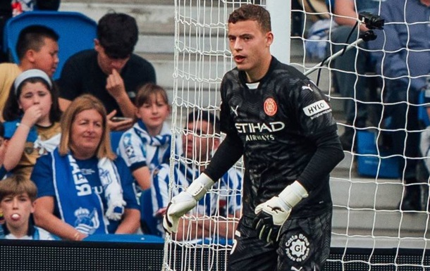 Тренер Жирони оцінив дебют українського воротаря