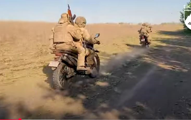 В ВСУ создали первую штурмовую мотоциклетную роту