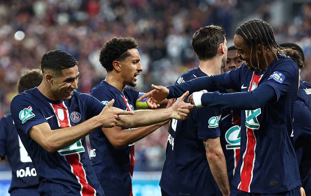 ПСЖ здобув Кубок Франції сезону 2024/25