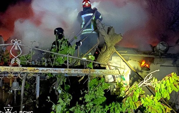 ГСЧС показала последствия атаки на Одесскую область