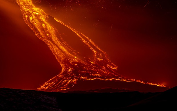 На Сицилии произошло извержение вулкана Этна