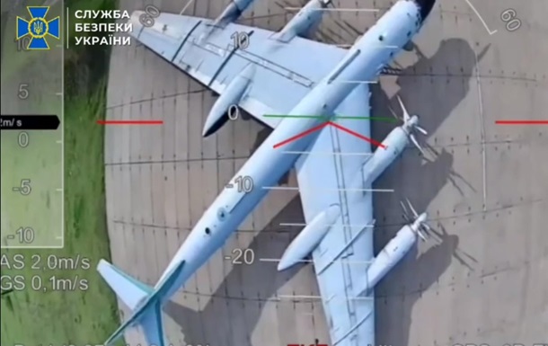 СБУ показала уничтожение стратегической авиации РФ