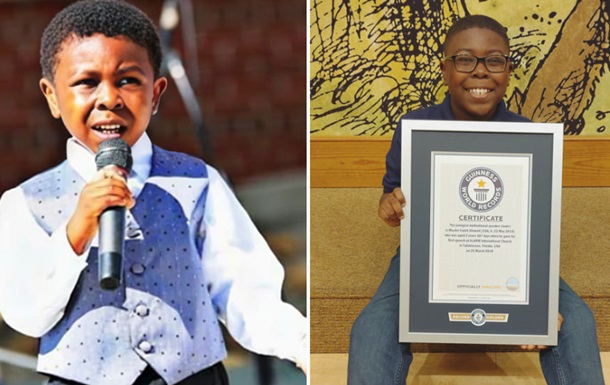 Хлопчик зі США став наймолодшим у світі мотиваційним спікером