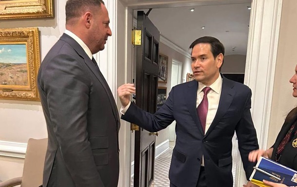 Ермак рассказал о переговорах с Рубио в Вашингтоне