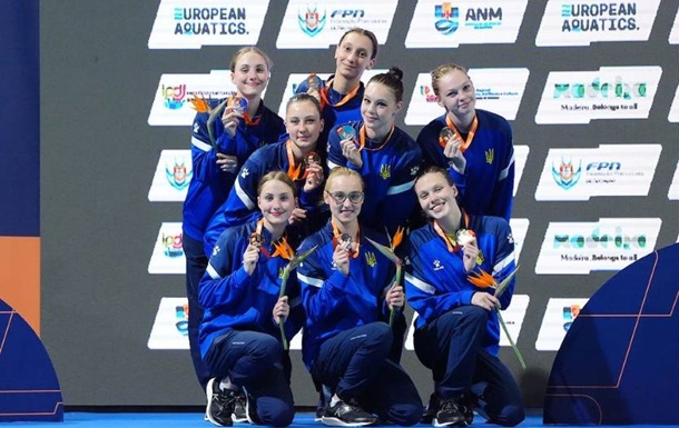 Украина завоевала второе  серебро  на Евро-2025 по артистическому плаванию