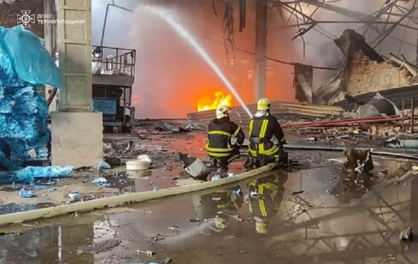 У Тернополі уражені інфраструктурні об’єкти, частина міста без світла