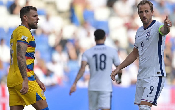 Англия в квалификации на ЧМ-2026 в один мяч обыгрывает сборную Андорры