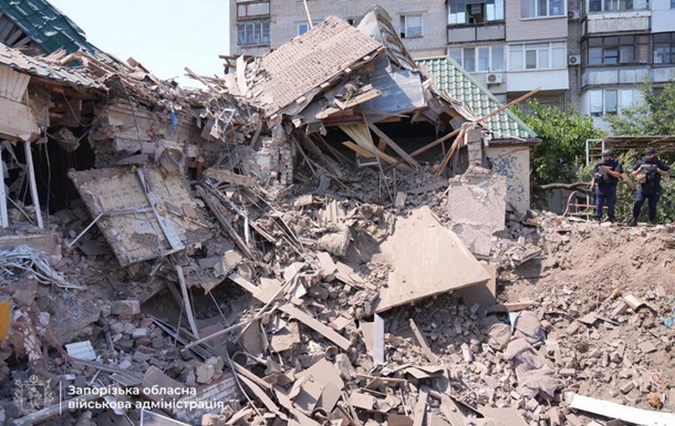 Россияне сбросили УАБы на Запорожье, есть раненые