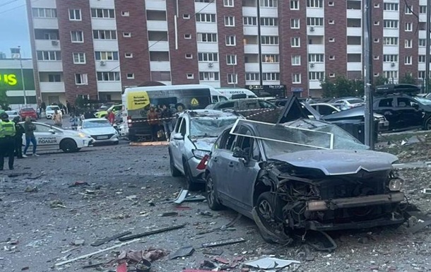 Последствия атаки на Киев: среди пострадавших полицейский