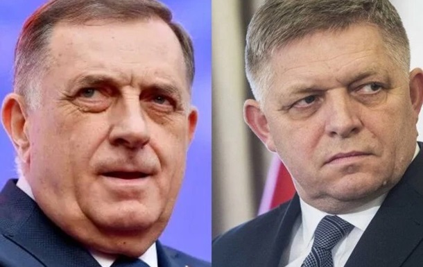 Фицо и Додик попали в базу Миротворца