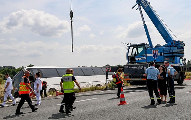 Во Франции разбился автобус с украинцами
