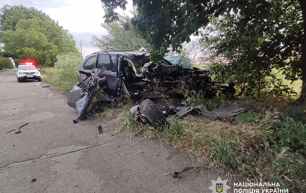 В Одесской области водитель врезался в дерево, есть погибший