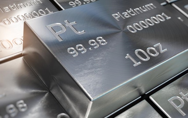 Платина подорожчала до максимуму за 10 років