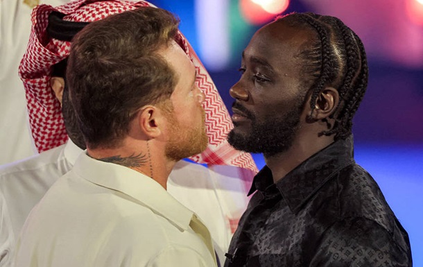 Канело и Кроуфорд провели дуэль взглядов: бой в сентябре